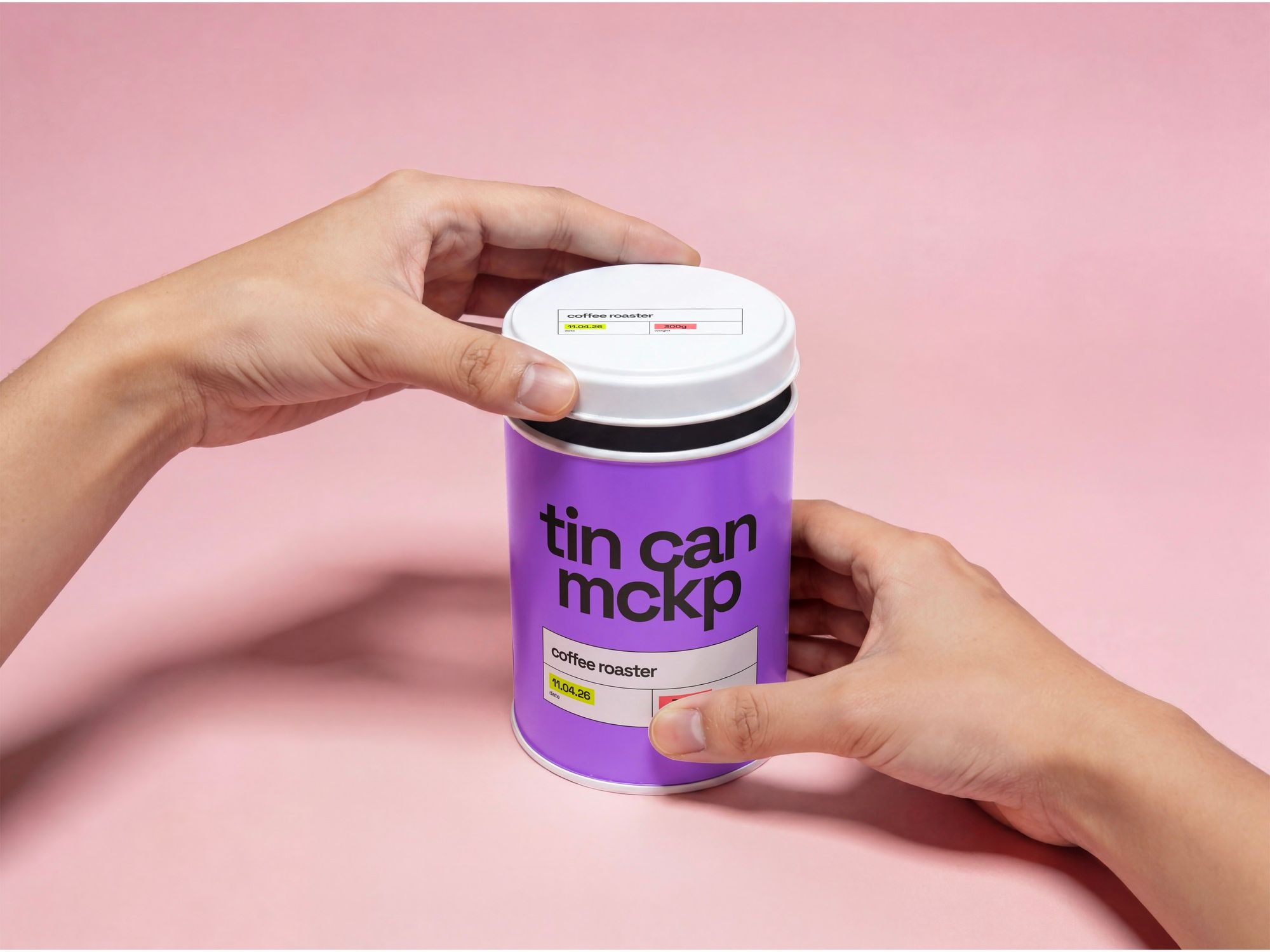 Tin Can Mockup
