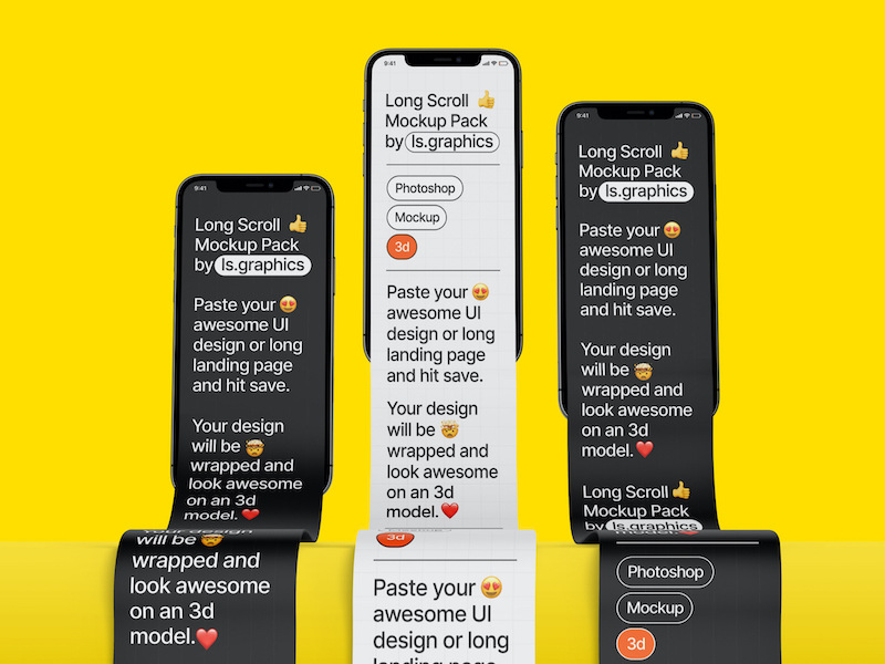 Long Scroll Mockups, 31