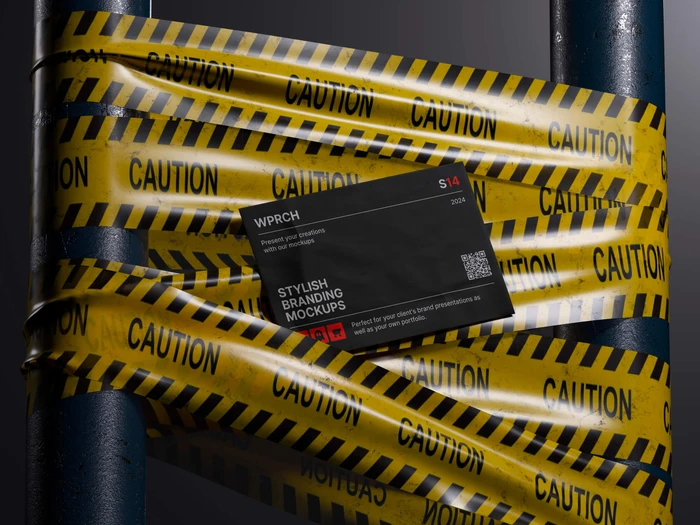 Free Distinctive Business Card Mockup