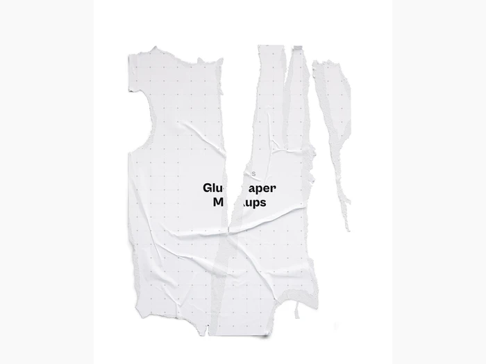Glued Paper Mockup, US Glossy, 06