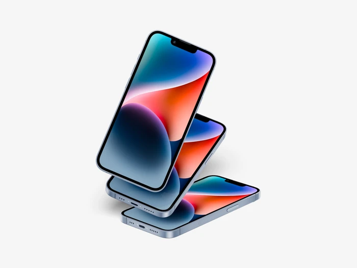 iPhone 14 Mockup, 07