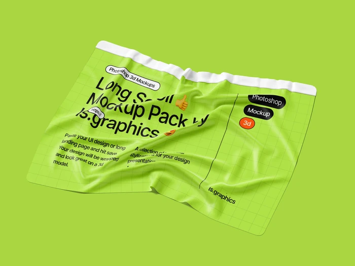 Long Scroll Mockups, 01