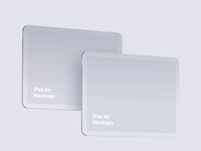 iPad Air (2020) Clay Mockups, 05