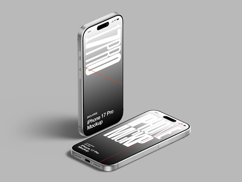 iPhone 17 Pro Mockup, Scene 5