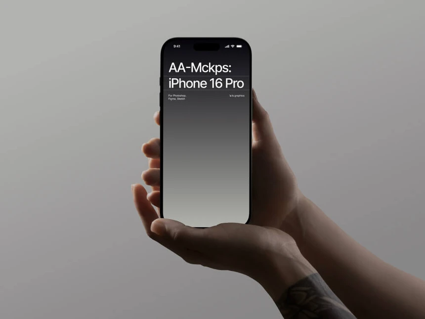 AA-Mockups: iPhone 16 Pro 17
