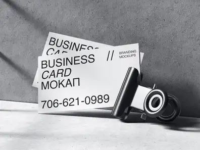 Qubus, Highest Quality Business Card Mockups, EU, 02