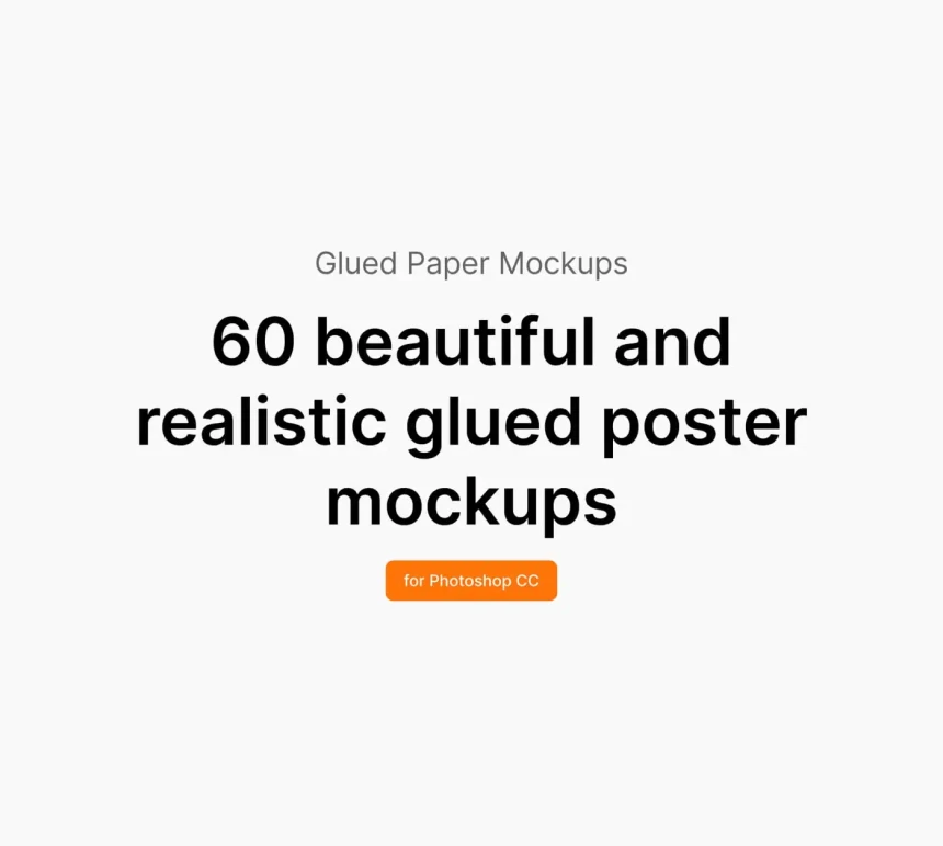 Glued Paper Mockups 1