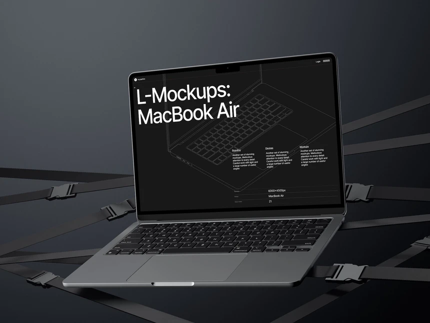 L-Mockups: MacBook Air 4