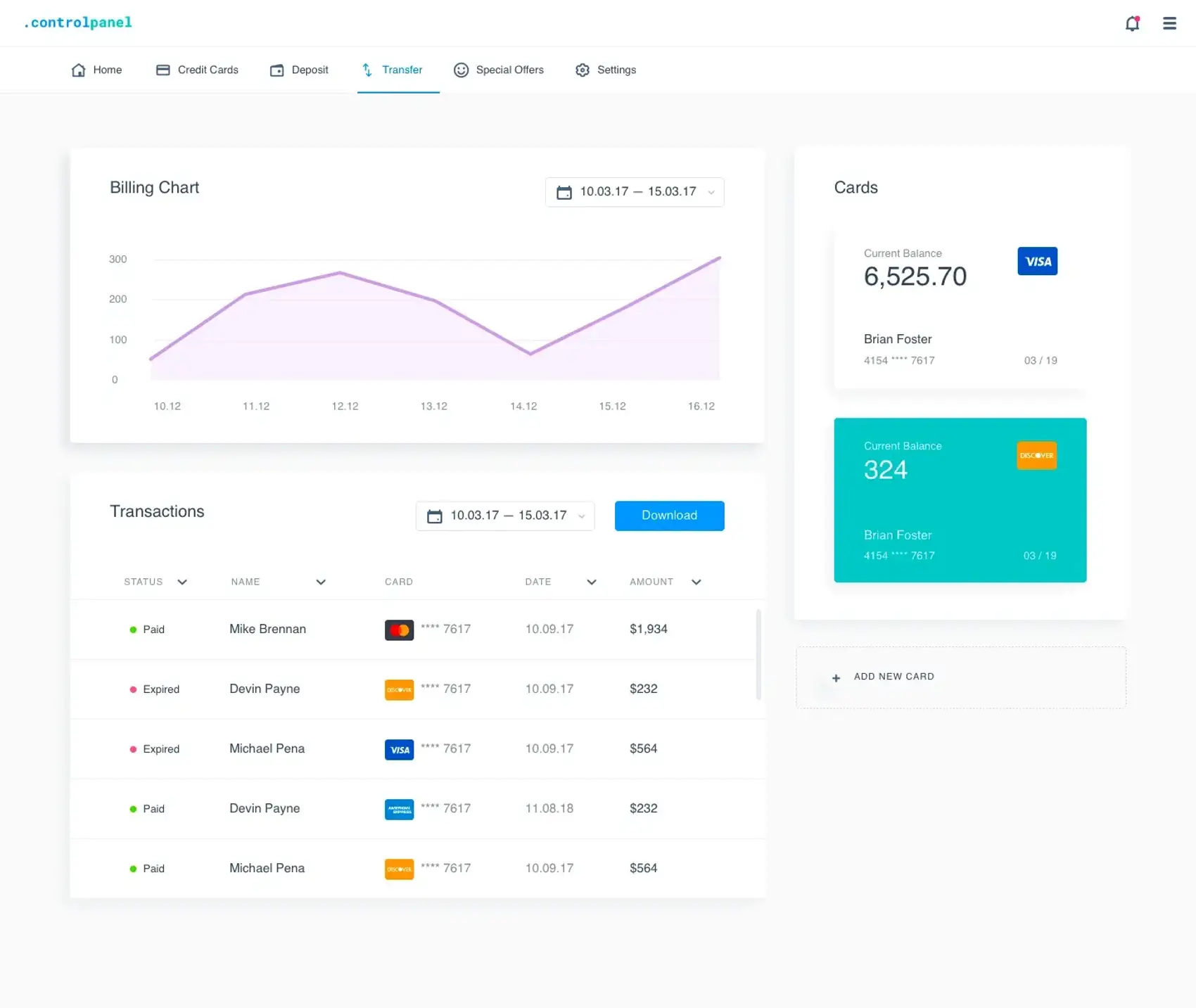Control Panel 26