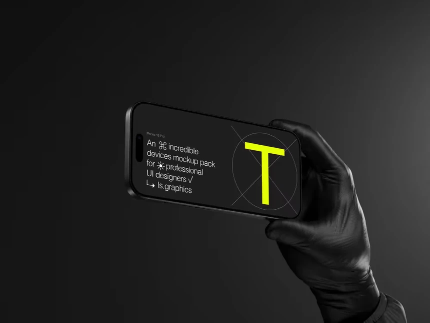 T-Mockups: iPhone 16 Pro 12