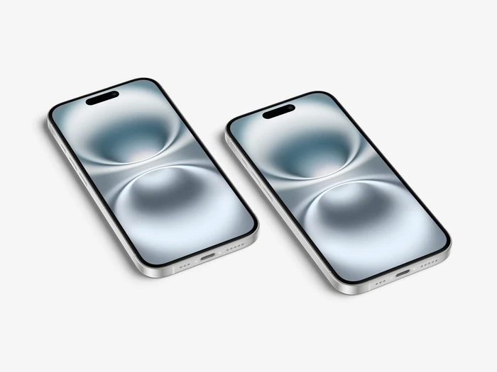 iPhone 16 Mockup, Scene 14
