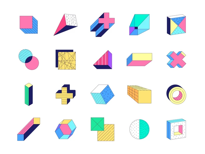 Zwosh, Shapes