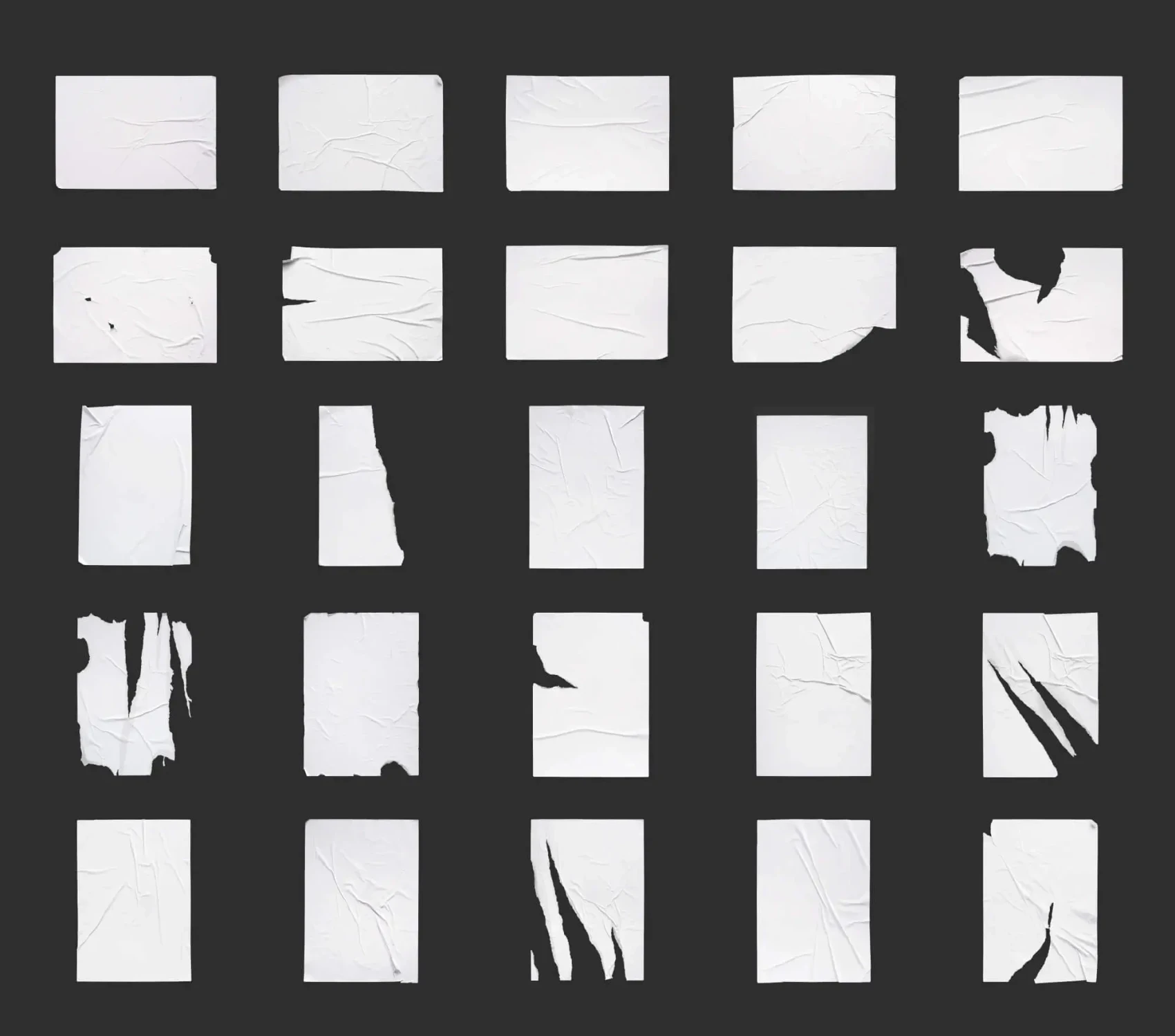 Glued Paper Mockups 6