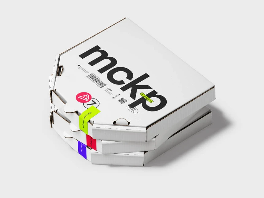 Pizza Box Mockups 5