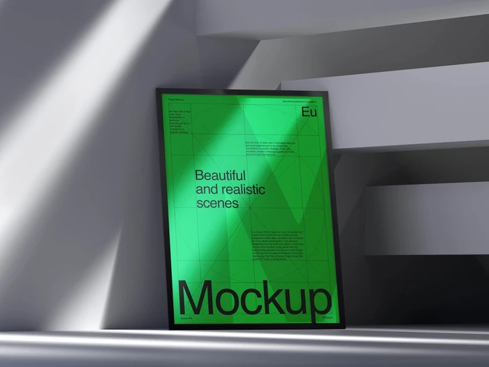 Ouzen, Frame Mockup, EU, 12