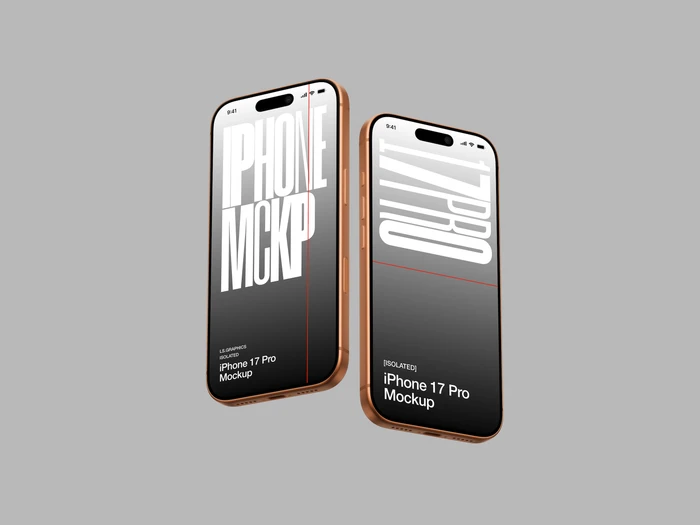 iPhone 17 Pro Mockup, Scene 9