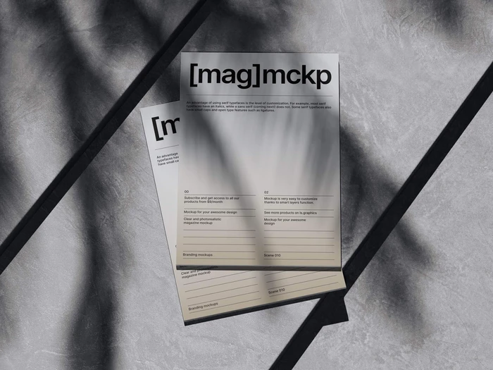 Bode, Magazine Mockups, EU, 12