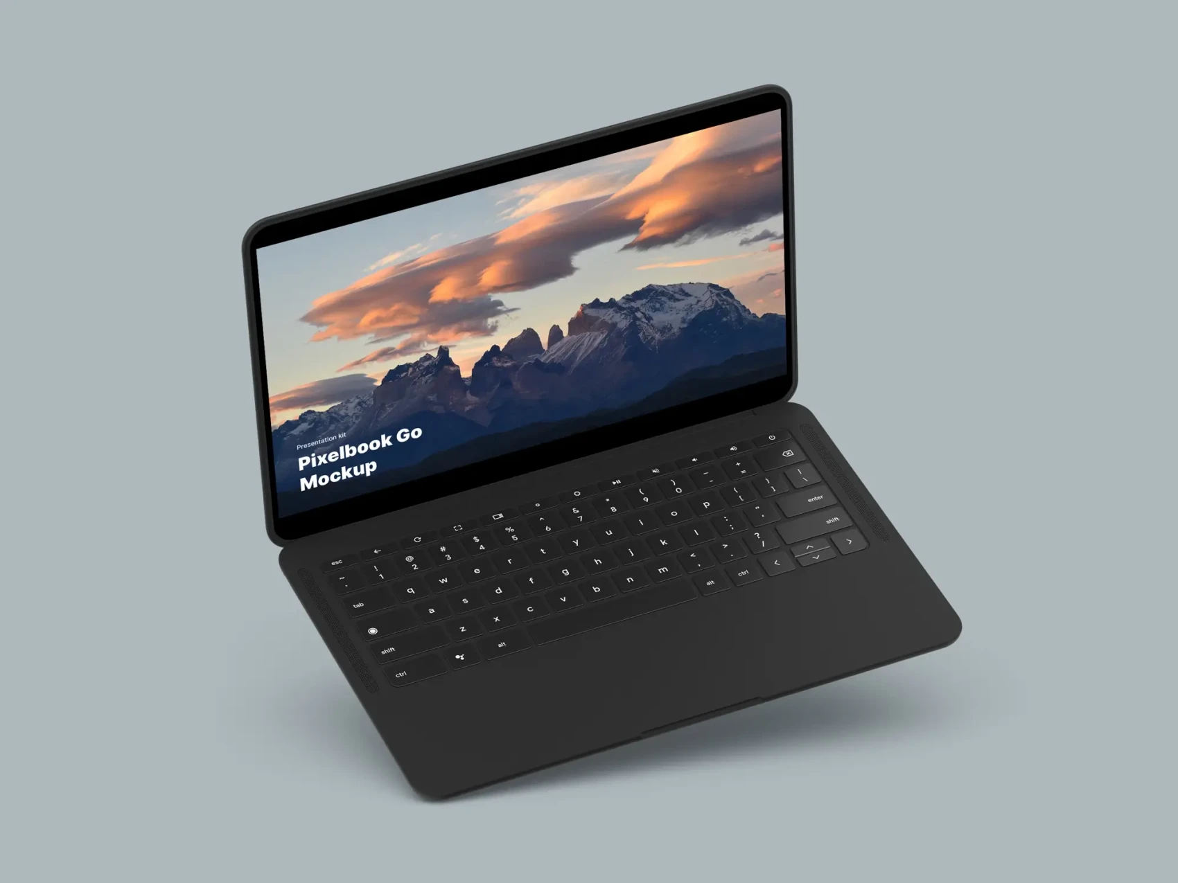 Google PixelBook Go Mockups 11