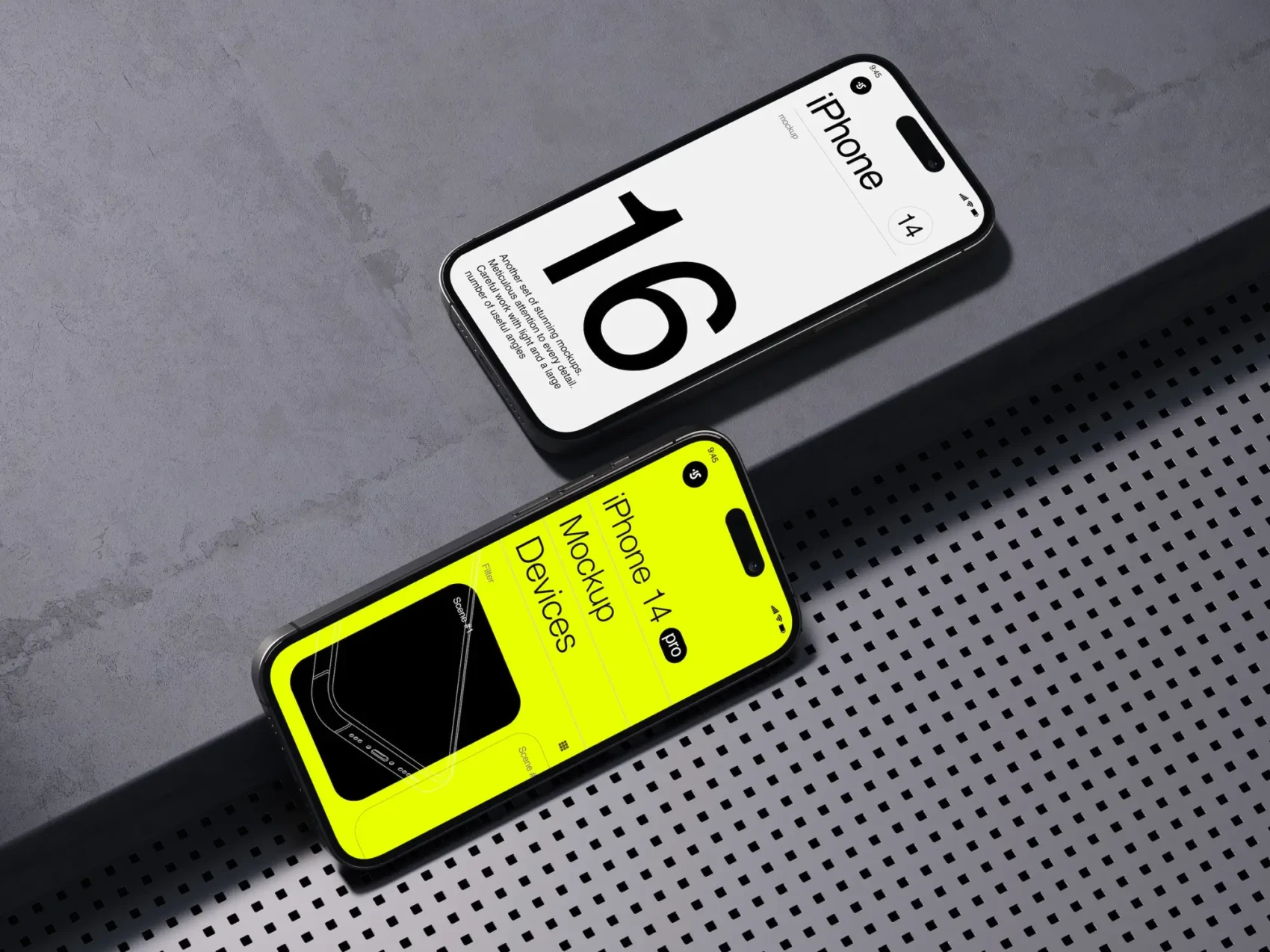 A-Mockups: iPhone 14 Pro 1