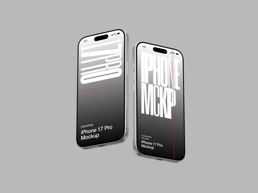 iPhone 17 Pro Mockups 9
