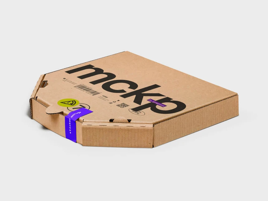 Pizza Box Mockups 4