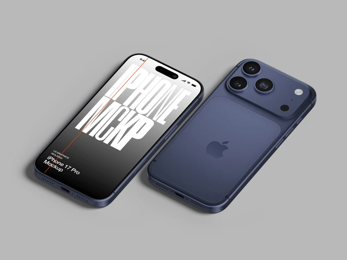 iPhone 17 Pro Mockup, Scene 7