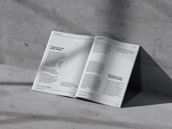 Bode, Magazine Mockup, US, 13