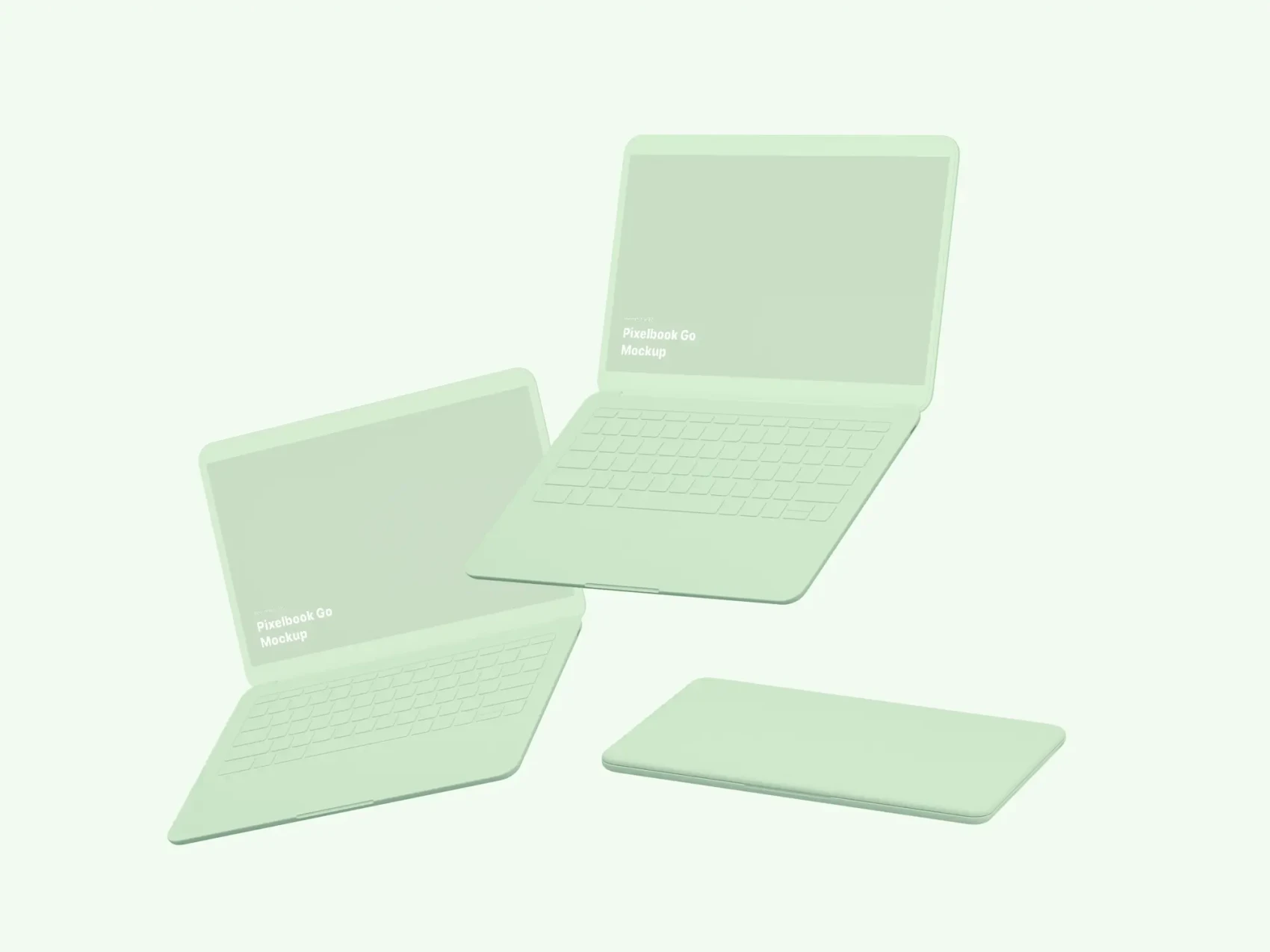 Google PixelBook Go Mockups 69