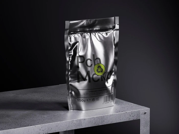 Vegus, Pouch Mockup in Photorealistic Environment, 10