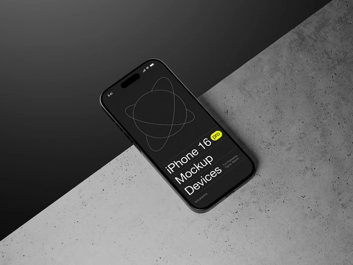 U-Mockups: iPhone 16 Pro, Scene 11