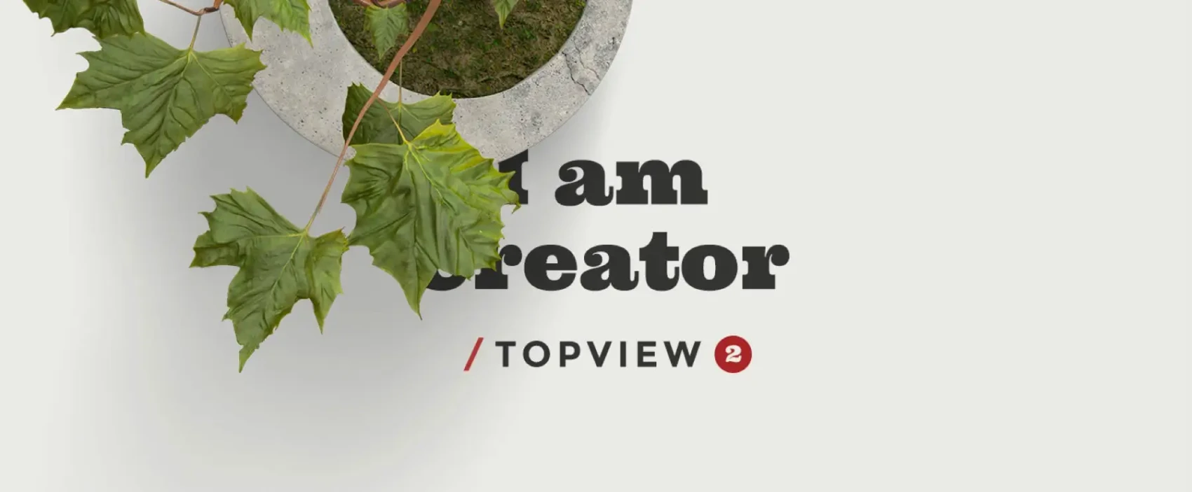 I am Creator, Top View 1