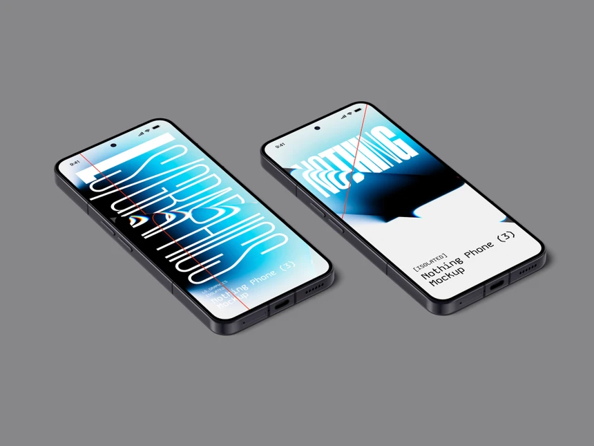 Nothing Phone (3) Mockups 7