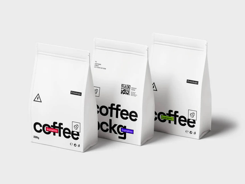 Coffee Bag Mockups 2
