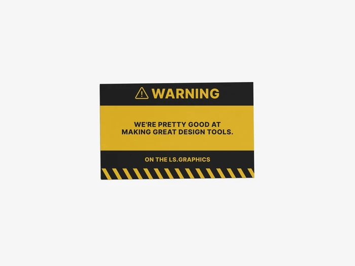 Glossy Sticker Mockup, Scene 09