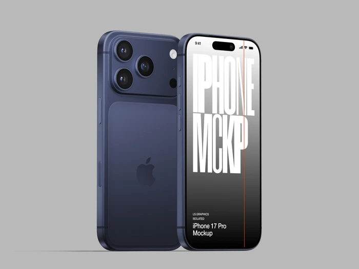 iPhone 17 Pro Mockup, Scene 13