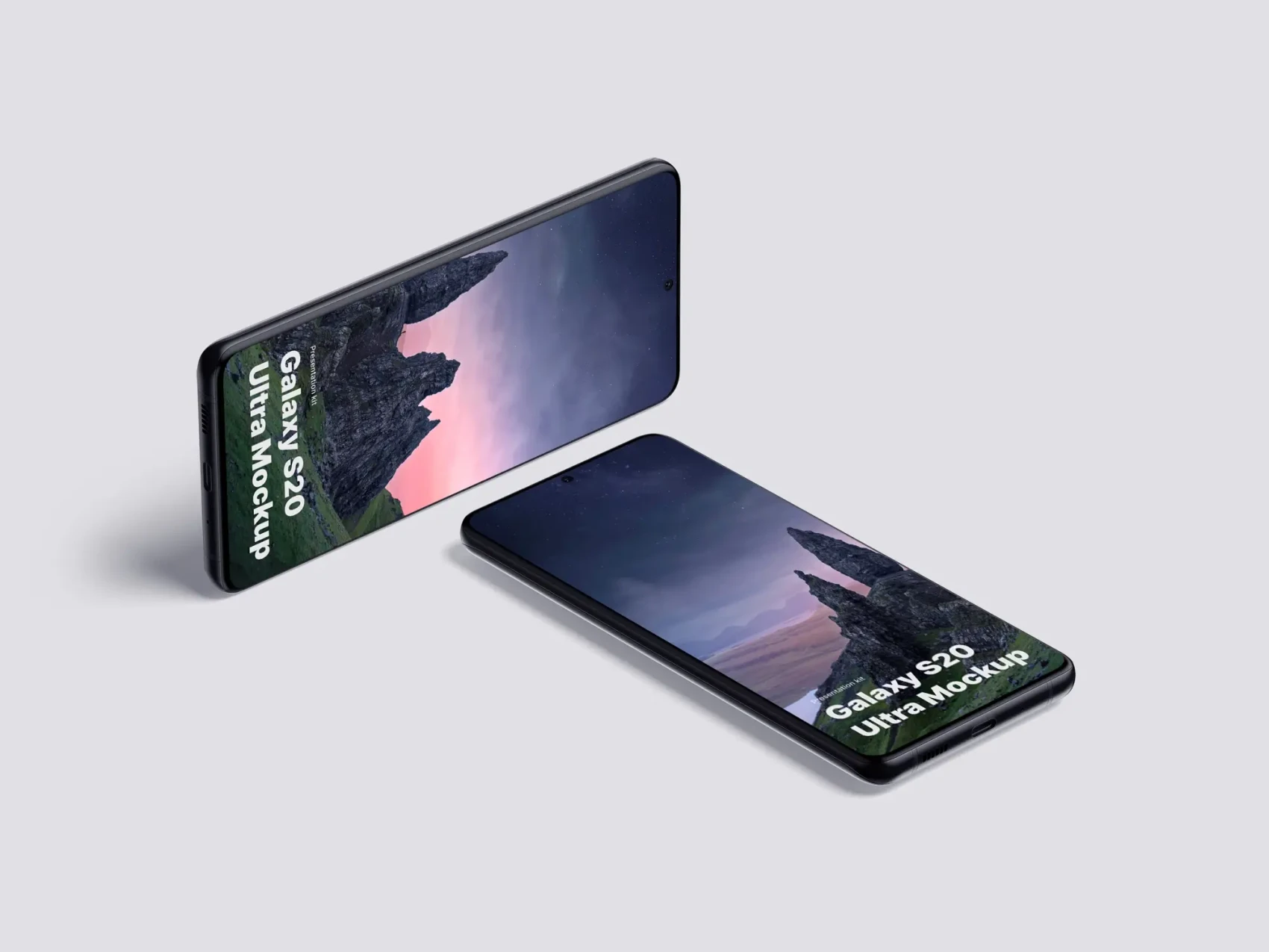 Samsung Galaxy S20 Ultra Mockups 3