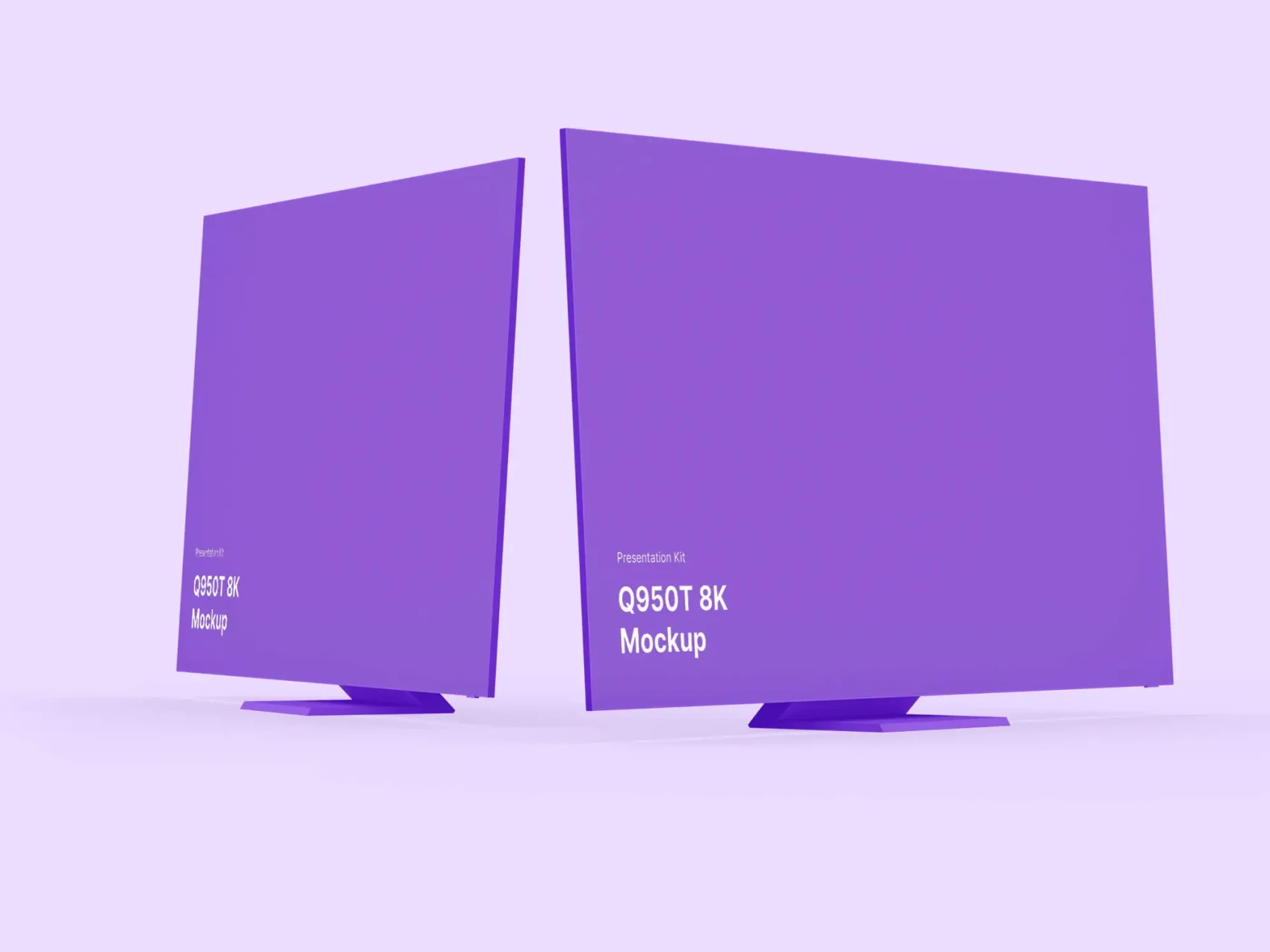 Samsung TV Mockup (Q950T 8K) 42