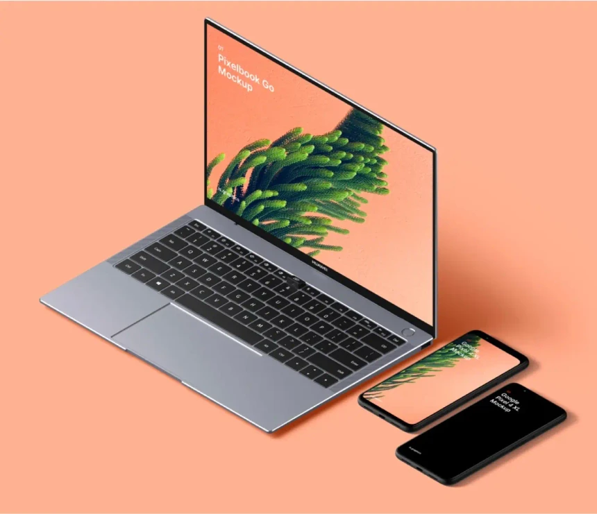 Isometric Mockup Scene Creator 6