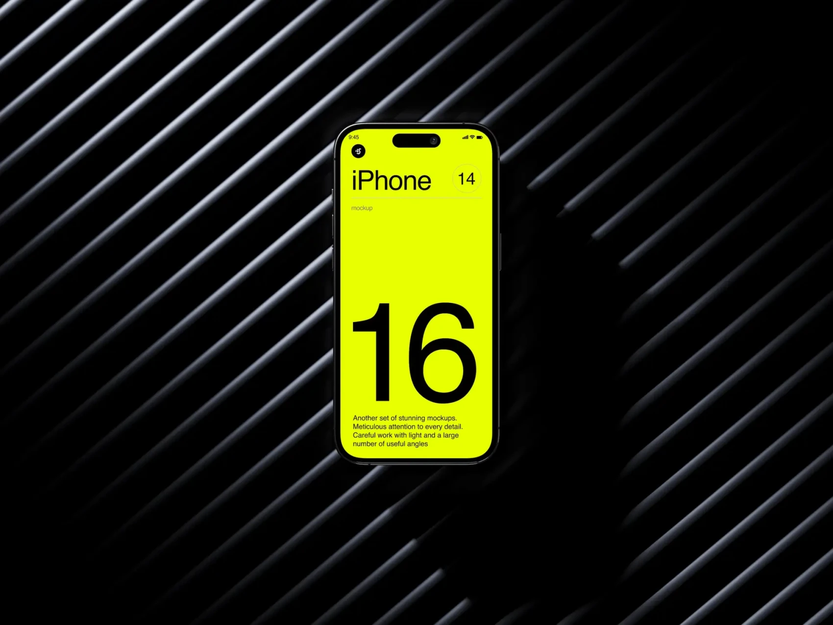 A-Mockups: iPhone 14 Pro 7