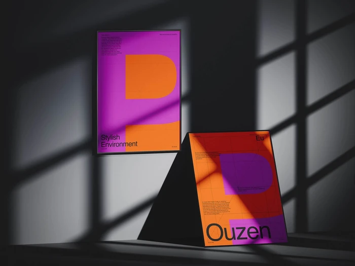 Ouzen, Frame Mockup, EU, 04