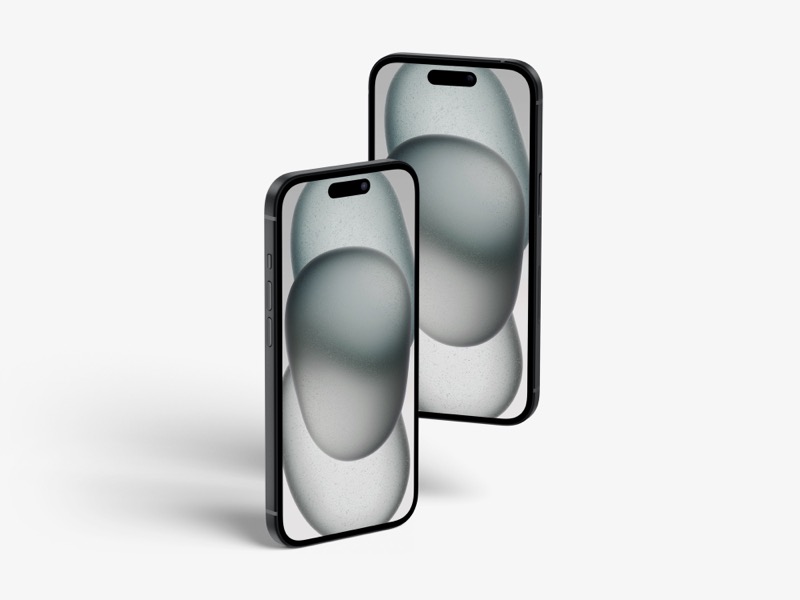 iPhone 15 Mockup, 08