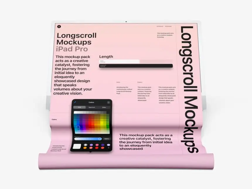 iMac 24 inch Longscroll Mockups 2