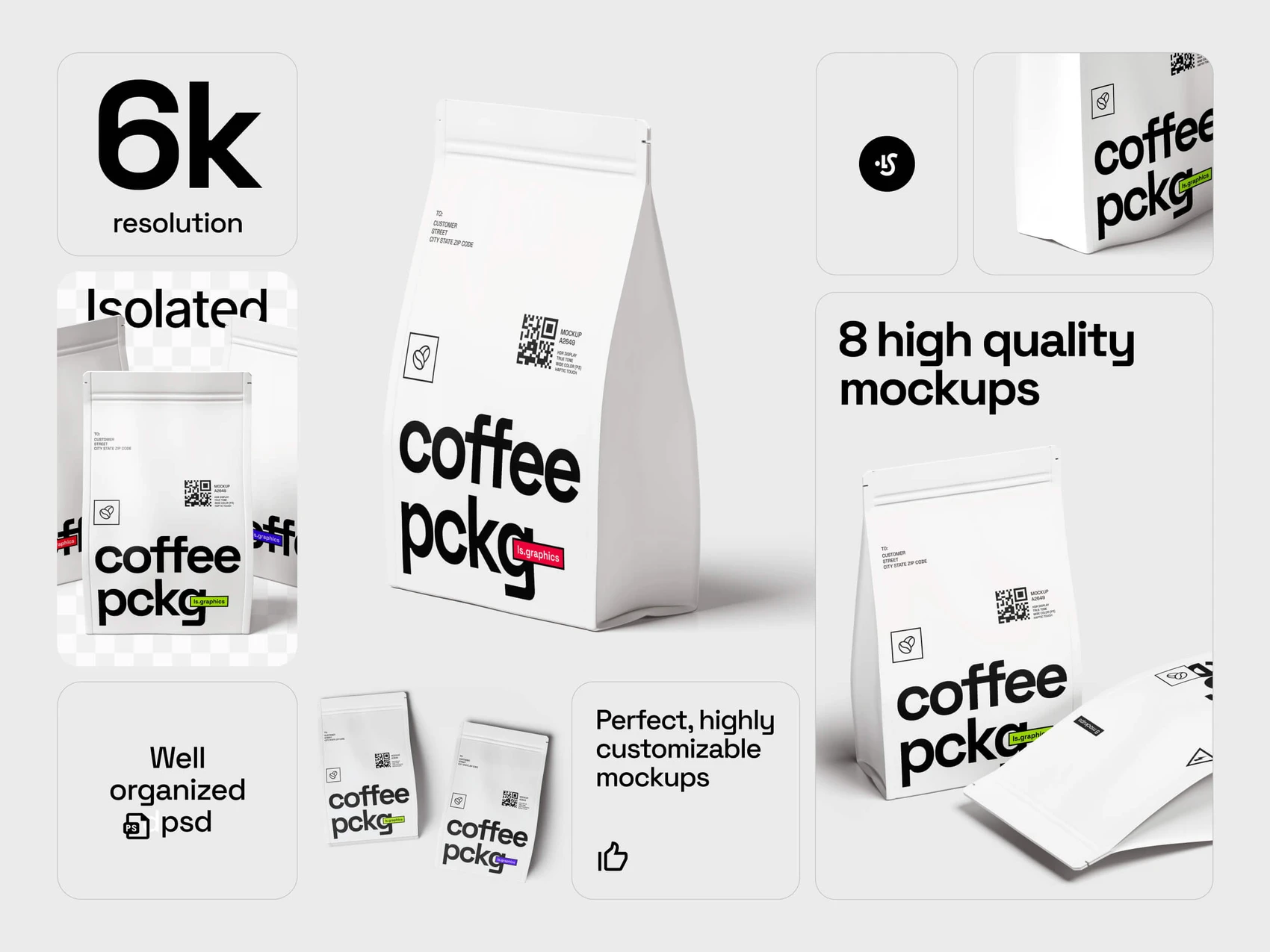 Coffee Bag Mockups 2