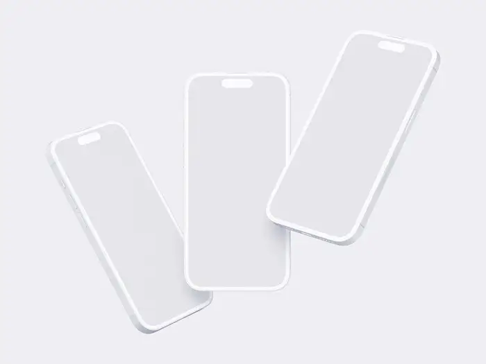 iPhone 14 Pro Clay Mockup, 20
