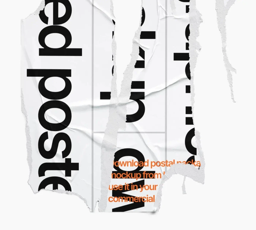 Glued Paper Mockups 6