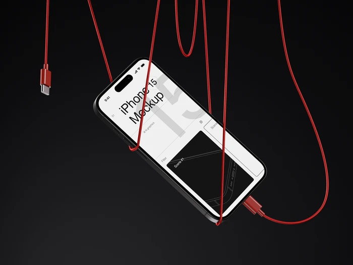J-Mockups: iPhone 15 Pro, 10