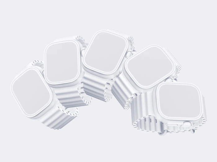 Watch Ultra Mockup, Clay 07