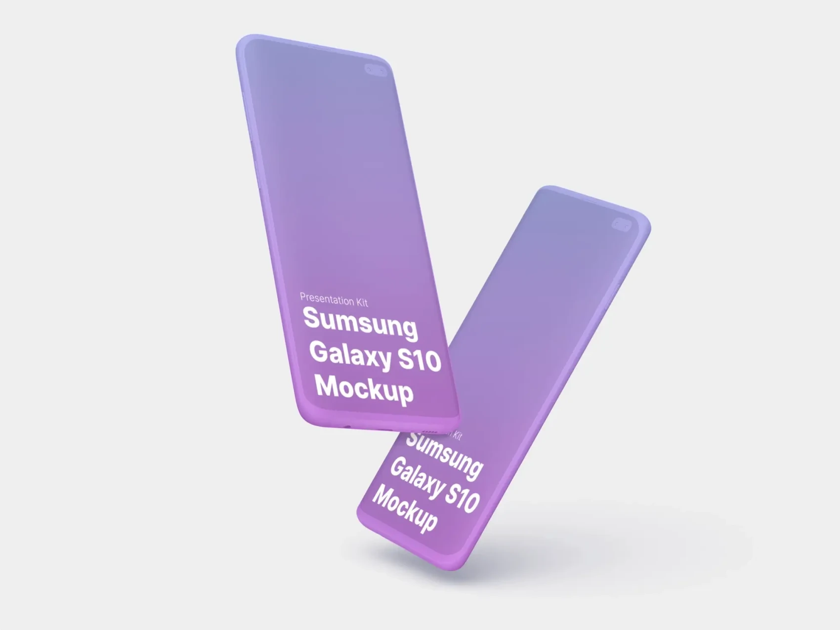 Samsung Galaxy S10 Mockups 48