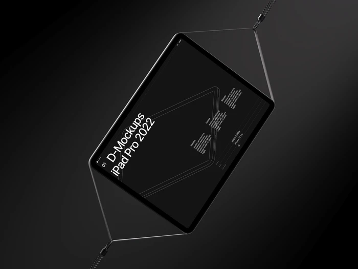 D-Mockups: iPad Pro, 13