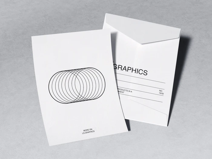 Qubus, Paper Mockup, Envelope Mockup, US, 28